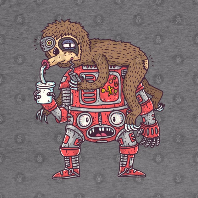 Cyber Sloth by hex